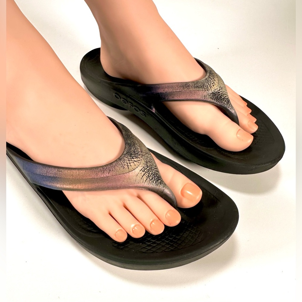 OOFOS Oolala Luxe Recovery Women’s Flip-flop/Sandals - Picture 3 of 10